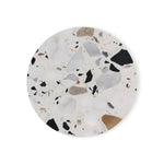 coasters terrazzo blanc vert moderne respectueux environnement noir beige marron opaques