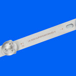 ruban led blanc bleu moderne connecteur électrique fixations inclusées