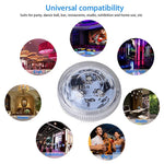 lumière led sous marine transparente moderne piscine halloween décoration fête mariage