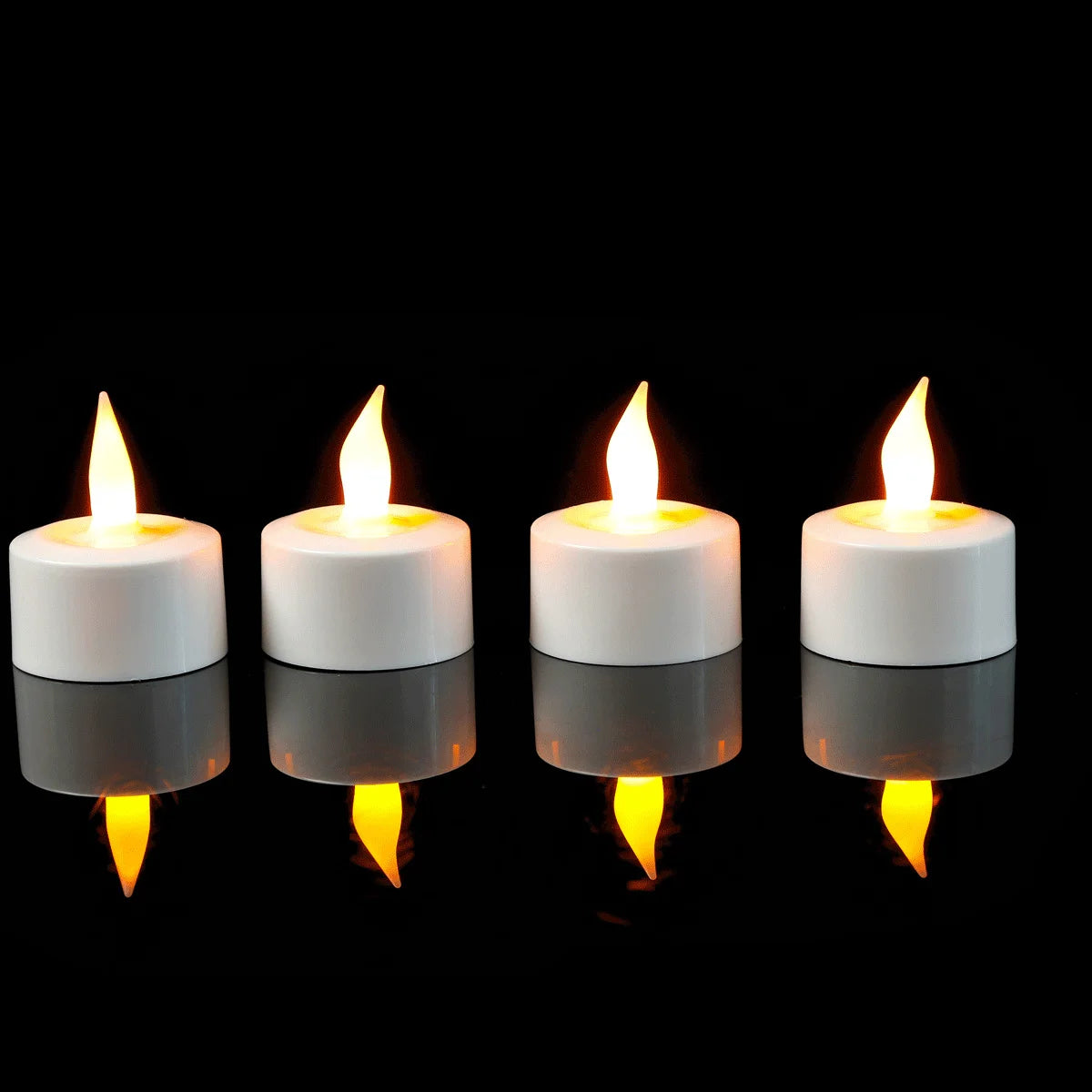 décoration intérieure bougie led rechargeable sans flamme blanc moderne minimaliste adhésif usb