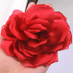 fleurs artificielles modernes soie bleu rose violet blanc décoration maison anniversaire baby showerextérieur