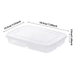 boîtes conservation alimentaires transparentes modernes poignées étiquettes fruits légumes viandes