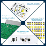 ampoule led 10w 20w 30w 50w 100w smd2835 blanc chaud froid éclairage exterieur projecteur
