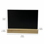 tableau noir portable moderne bois tôle peinte sans fixation vierge texte