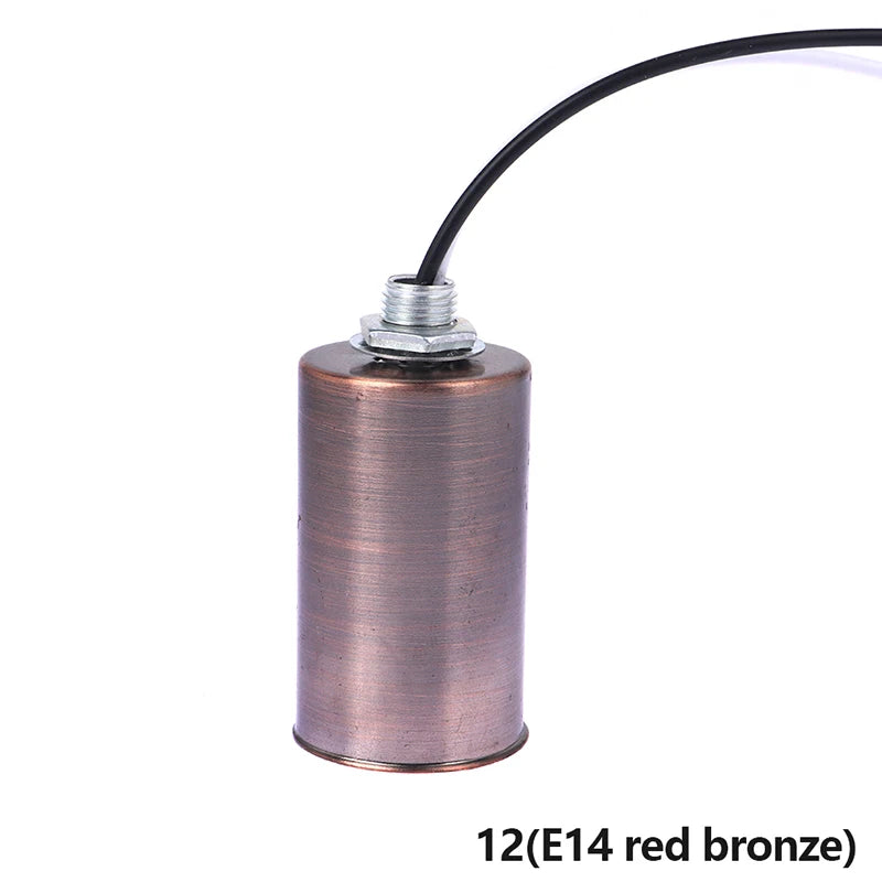 support ampoule led vis céramique noir doré cuivre argenté moderne facile