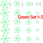 clips plante réutilisables différents diamètres noir vert rouge moderne minimaliste