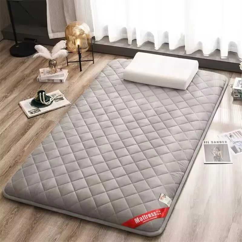 matelas mousse mémoire forme matelas gris quilté moderne couche canapé dormir antidérapant épais solide