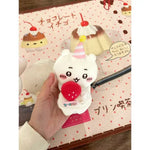 tapis table dessin animé kawaii noël mignon dessert clips beige rouge marron coton polyester
