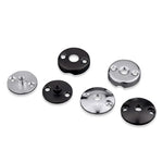 plaque fixation industrielle moderne noir argenté plate lisse m10 m8 m6