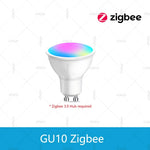 ampoule led gu10 blanc moderne zigbee compatible alexa google yandex weblink