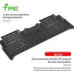 tapis sol voiture noir antidérapant facile nettoyage waterproof fixations moderne résistant