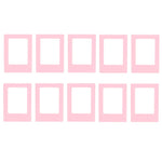 cadres photo aimants couleurs violet rose bleu moderne minimaliste cartes postales