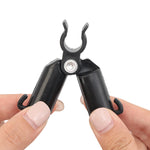 clips support plantes plastique noir clips fixation jardin réglables pack 10pcs