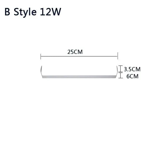 appliques murales modernes led blanc argenté facile chambre cuisine salle manger