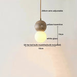 suspension lumineuse moderne pierre naturelle blanc brun lustre salon cuisine chambre minimaliste