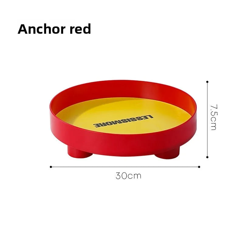 support rangement moderne rouge adhésif respectueux environnement opaque multifonctionnel kitchen living room.storage plateaux plastique