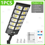 lumière solaire led extérieure ip68 détecteur mouvement 18 lumières moderne noir abs