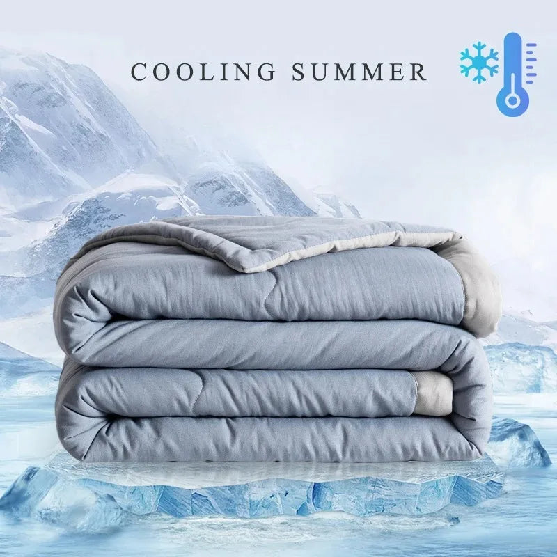 lit léger couvre lit quilté doux été coton polyester bleu clair gris rose vert