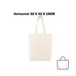 sac main femme toile noire grande pochette shopping coton solide moderne