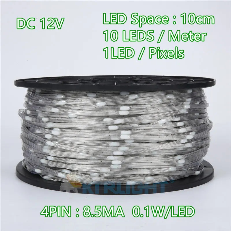 ruban led transparent modernes adhésif 12v rgb 100m 50m 30m 20m 10m certifié ul