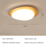 lampe moderne bois naturel texture bois opacité minimaliste éclairage chambre lumière led facile certification