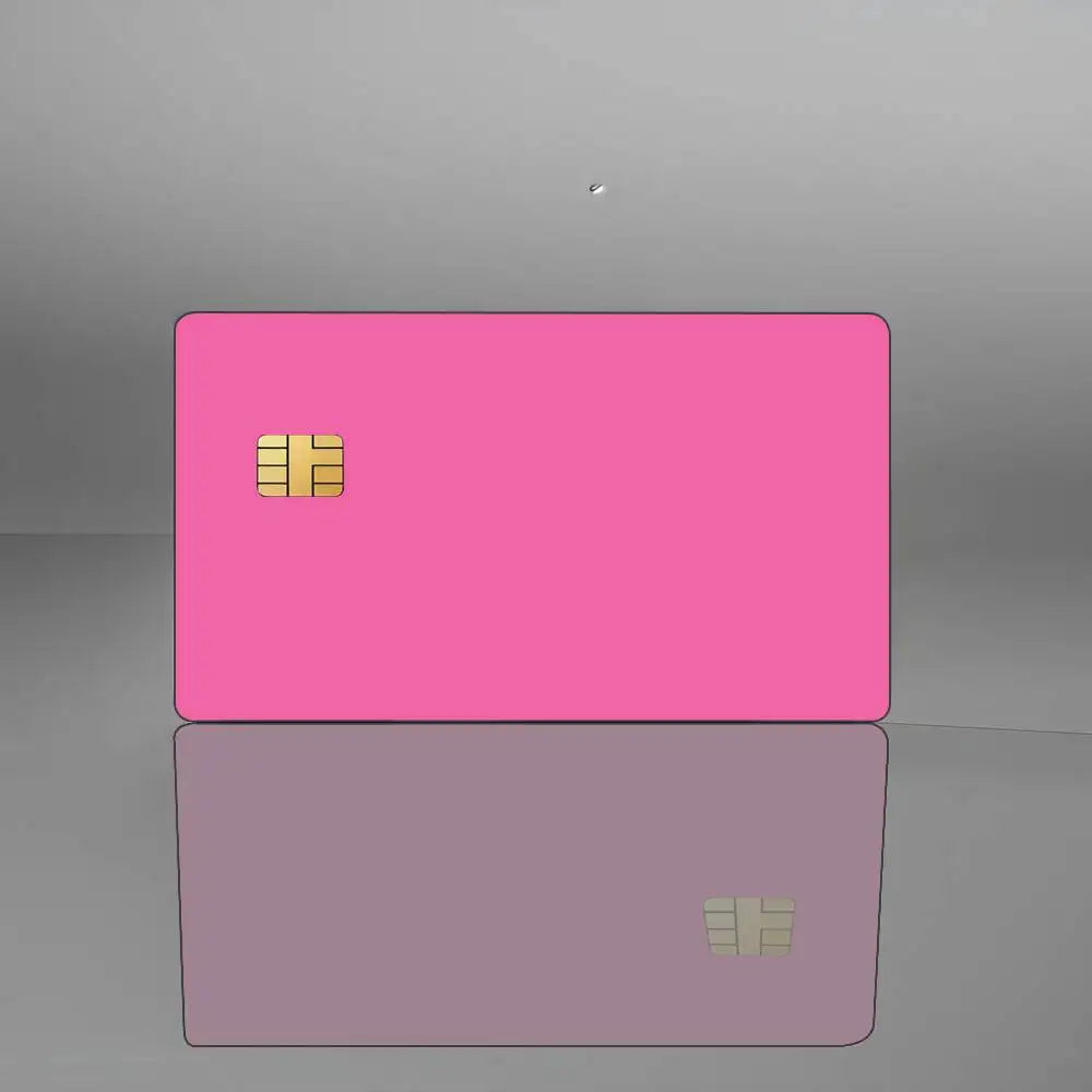 protège cartes adhésifs noirs unis modernes rechargeables banque carte crédit 53x85mm