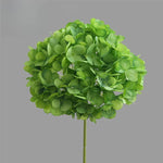 décoration intérieure bouquet artificiel hortensia soie vert blanc violet modernes 70cm 20cm
