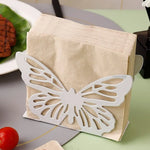 porte serviettes moderne or noir papillon adhésif métal