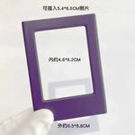 cadres photo aimants couleurs modernes étoiles coeurs triangles transparents photo frame porte portrait minimalist