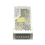 transformateur électrique argenté moderne 200w 40a clips latéraux connecteurs électriques certifié