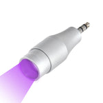 lampe led uv extension cils 5w 10w argent noir moderne minimaliste