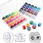 rangements bobines fil coudre boîte acrylique moderne accessoire couture organisation bricolage palette couleurs