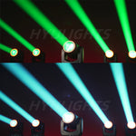 projecteur led noir professionnel dmx 180w effet halo strobo 3d prisme