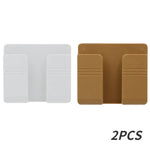 boîte rangement mural blanc moderne adhésif chargeur smartphone télécommande prise usb