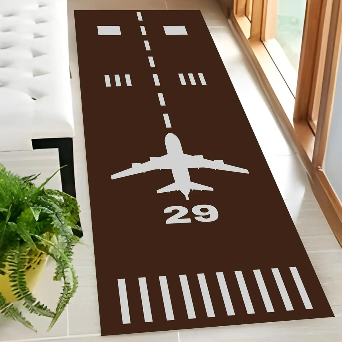 tapis moderne aéroport avions lignes blanches étoiles dorées noir gris bleu résistant intérieur extérieur