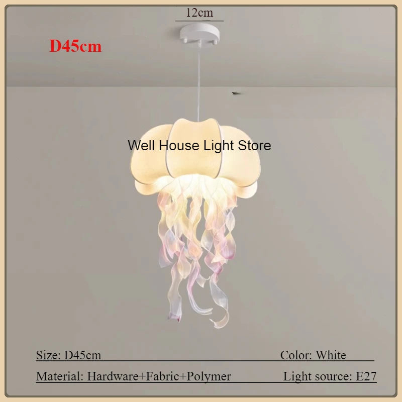 suspension lumineuse moderne soie blanc rose beige gris texture légèrement rugueuse