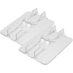 présentoir transparent patins roulettes support mur minimaliste utilitaire transparent plastique