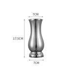 vases émaillés or argent élégants classiques brillants fleurs maison jardin