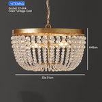 lustre classique cristal transparent doré rangs haute qualité autonome certification sécurité
