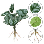 plantes artificielles arbres feuilles vertes moderne décoration extérieure ornement vertes minimalistes