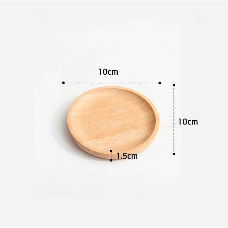 assiettes bois naturel assiettes carrées ovales différentes tailles minimaliste rustique