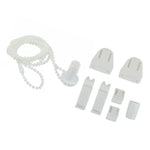 store enroulement beige clips tissu fin tube chaîne blanc moderne éléments remplacement
