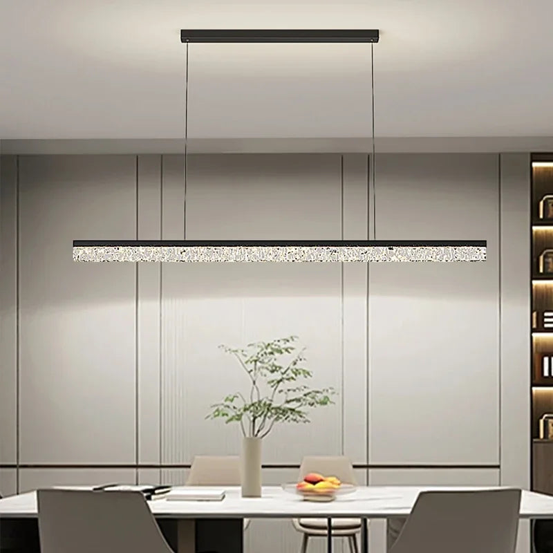 plafonnier moderne led blanc doré noir cristaux contemporain fixations invisibles