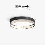 plafonnier led moderne verre noir texture métallique clips fixation éclairage quotidien télécommande ampoules led