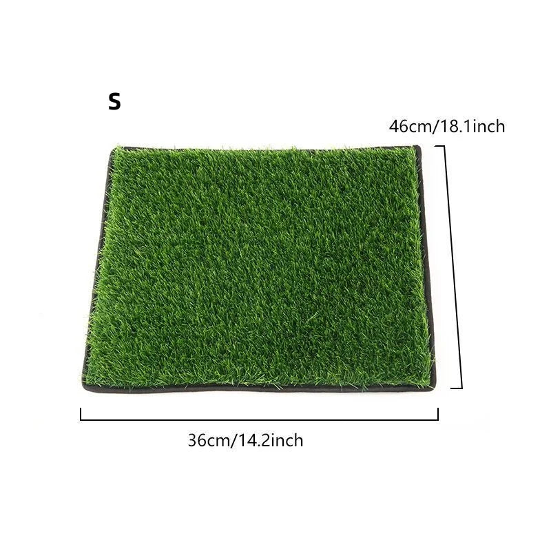 tapis imitation gazon artificiel vert doux chiens chats usage intérieur extérieur portable étanche
