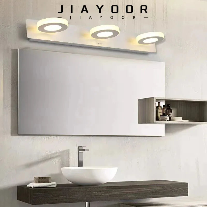applique murale led moderne blanc fixée mur éclairage quotidien chambre étude sources lumineuses