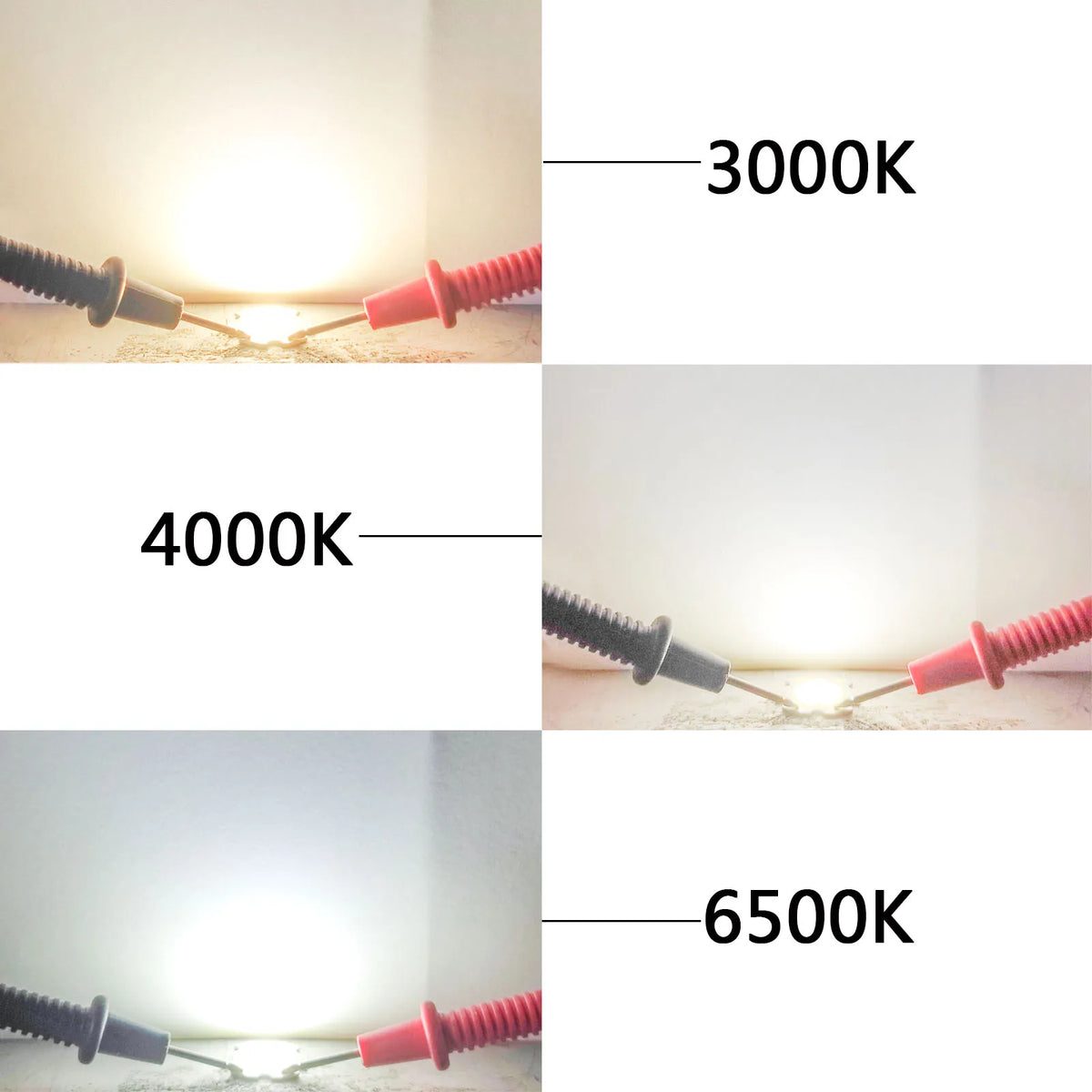 ampoule led cob 10w 3000k blanc chaud 4000k naturel 6500k froid 5pcs moderne