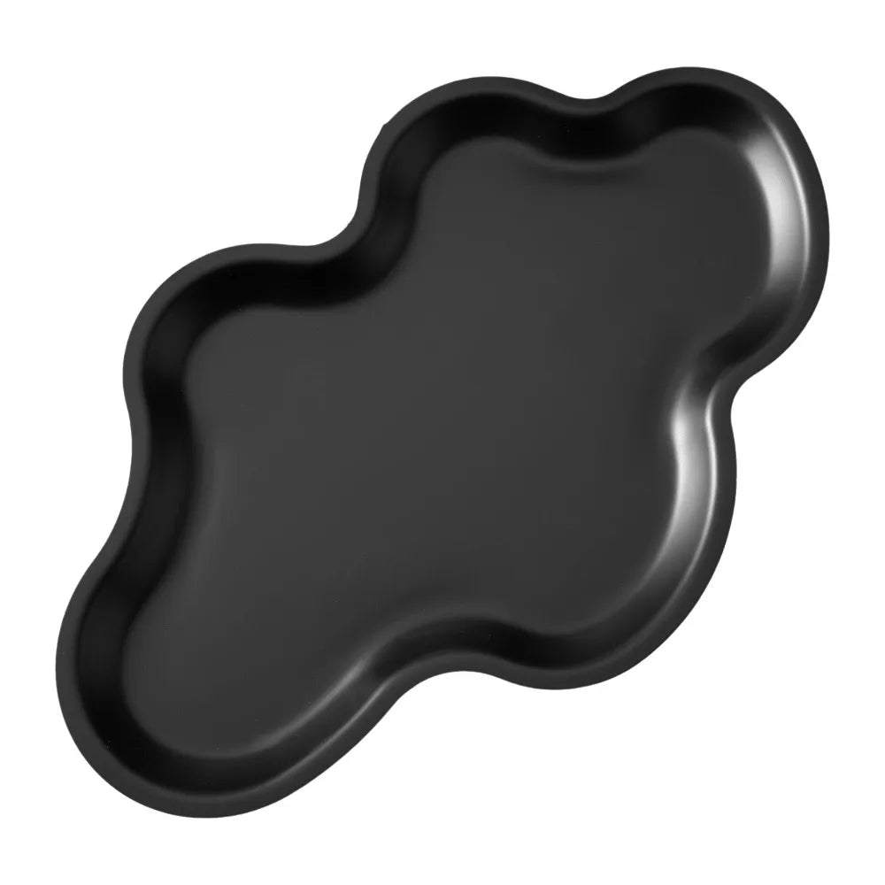 plateau moderne élégant rose gold gold iridescent black
