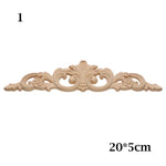 appliques decoratives bois floral sculptees baroques naturelles decoration murale farmhouse classic
