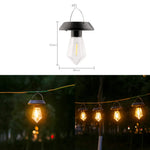 guirlande lumineuse solaire extérieure moderne clips transparentes led rond étoile